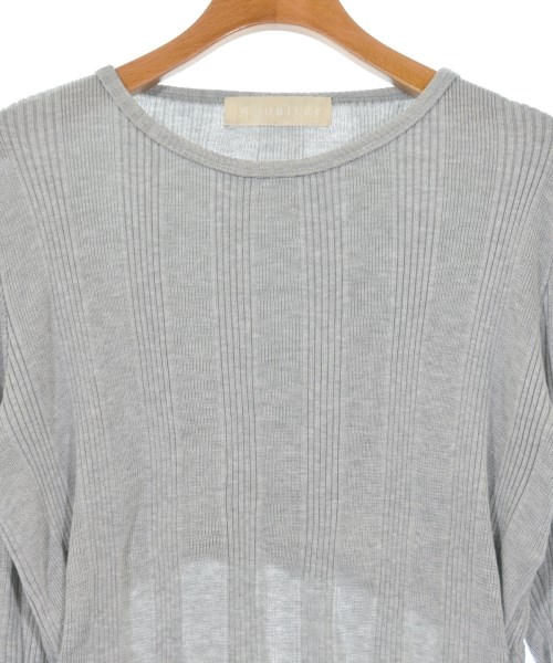 R JUBILEE（アールジュビリー）ニット・セーター グレー サイズ:F レディース/2200643210035