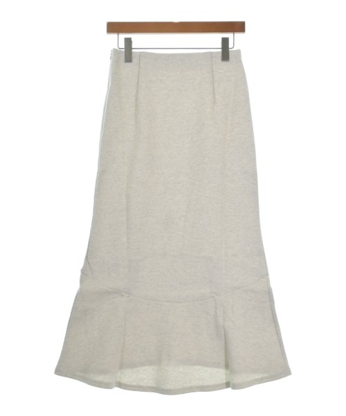 R JUBILEE（アールジュビリー）ロング・マキシ丈スカート 白 サイズ:F レディース/2200644600606