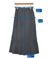 R JUBILEE（アールジュビリー）ロング・マキシ丈スカート グレー サイズ:F レディース/2200644601207