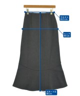 R JUBILEE（アールジュビリー）ロング・マキシ丈スカート グレー サイズ:F レディース/2200644756563