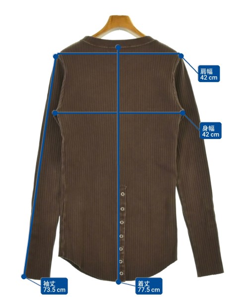 R JUBILEE（アールジュビリー）Tシャツ・カットソー 茶 サイズ:F レディース/2200651179065