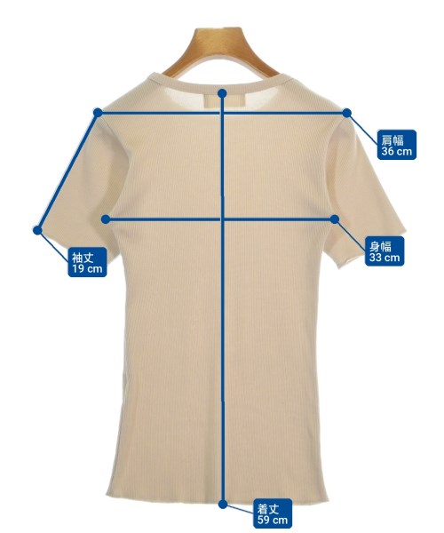 R JUBILEE（アールジュビリー）Tシャツ・カットソー ベージュ サイズ:-(XS位) レディース/2200712468176