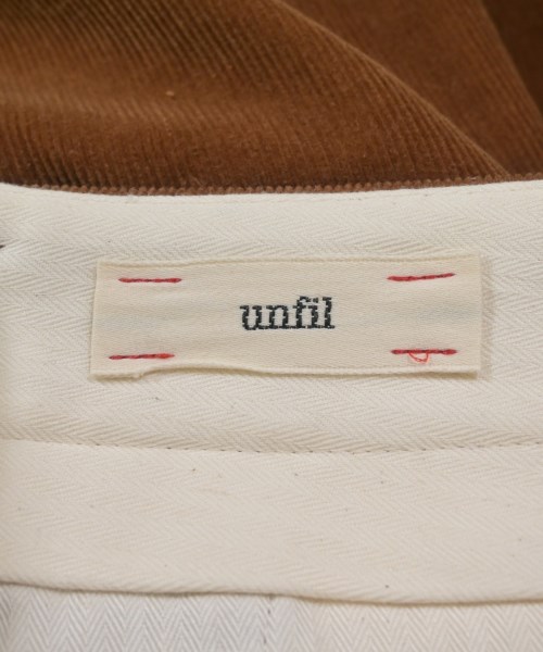 unfil（アンフィル）その他 茶 サイズ:0(XS位) メンズ/2200625623044