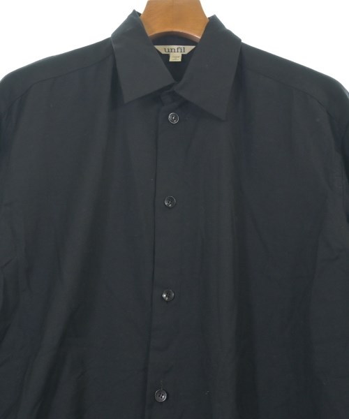 unfil（アンフィル）カジュアルシャツ 黒 サイズ:1(S位) メンズ/2200642322081