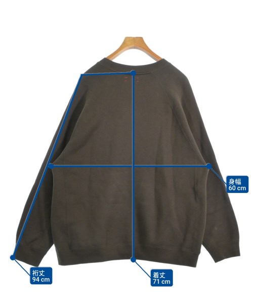 unfil（アンフィル）スウェット 茶 サイズ:5(XXL位) メンズ/2200661766071