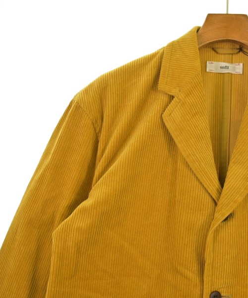 unfil（アンフィル）カジュアルジャケット 黄 サイズ:3(L位) メンズ/2200647744192