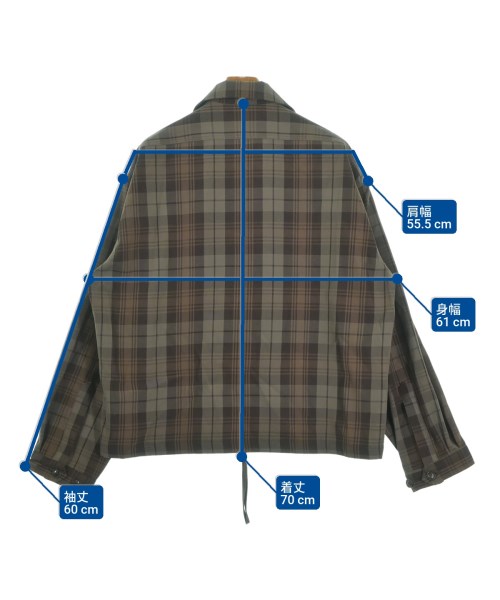 unfil（アンフィル）その他 茶 サイズ:4(XL位) メンズ/2200663003181