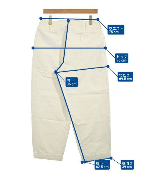 unfil（アンフィル）デニムパンツ 白 サイズ:3(L位) メンズ/2200655745099