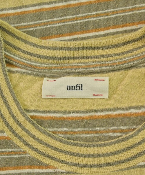 unfil（アンフィル）Tシャツ・カットソー 黄 サイズ:-(XXL位) メンズ/2200683942088