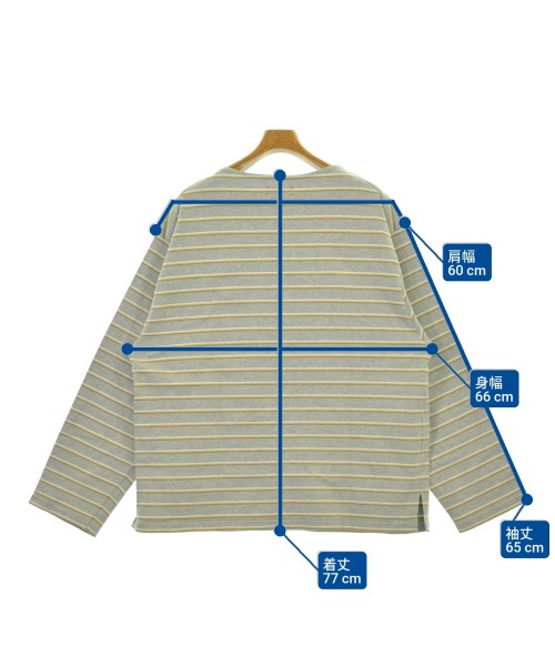 unfil（アンフィル）Tシャツ・カットソー グレー サイズ:5(XXL位) メンズ/2200683942163