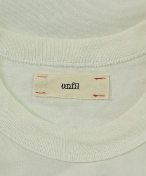 unfil（アンフィル）Tシャツ・カットソー 白 サイズ:5(XXL位) メンズ/2200683942170