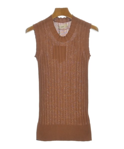 unfil(アンフィル)ニット・セーター 茶 サイズ:1(S位)/2200644744614