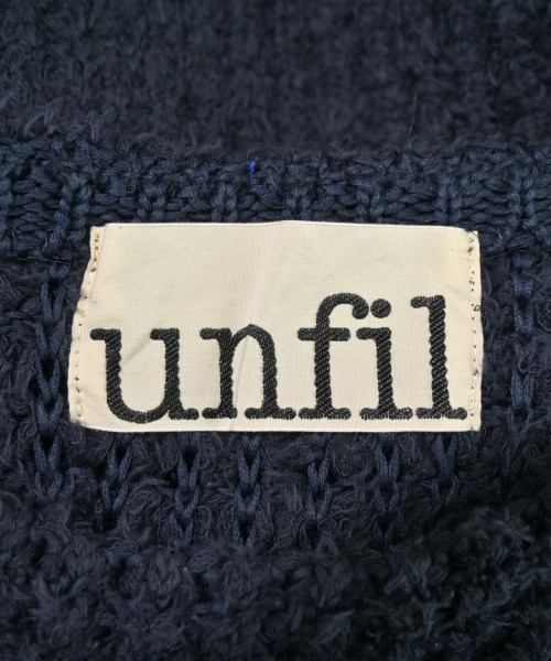 unfil（アンフィル）ベスト 紺 サイズ:1(S位) レディース/2200632277032