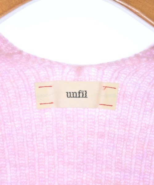 unfil（アンフィル）カーディガン ピンク サイズ:1(S位) レディース/2200672559198