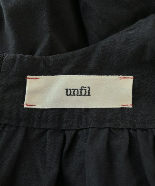 unfil（アンフィル）ワンピース 黒 サイズ:0(XS位) レディース/2200674511118