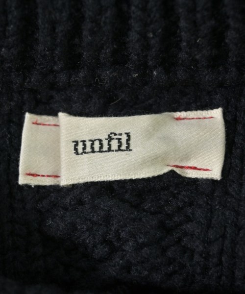unfil（アンフィル）ニット・セーター 黒 サイズ:5(XXL位) レディース/2200673800121