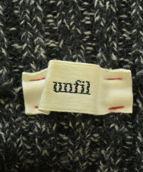 unfil（アンフィル）ニット・セーター 黒 サイズ:1(S位) レディース/2200679667063