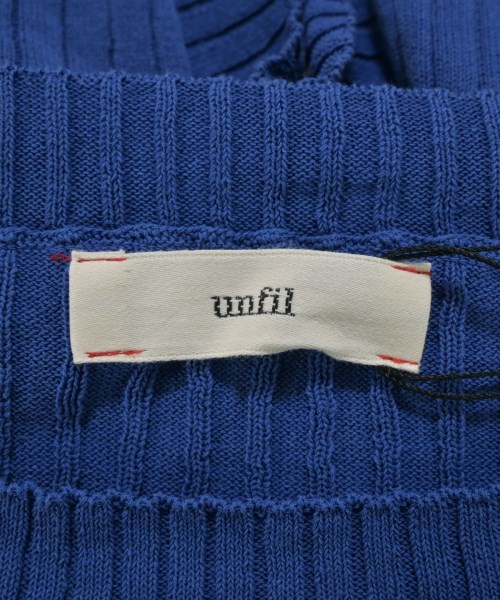 unfil（アンフィル）ベスト/ノースリーブ 青 サイズ:1(S位) レディース/2200647350348