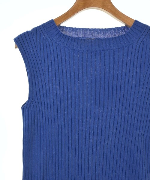 unfil（アンフィル）ベスト/ノースリーブ 青 サイズ:1(S位) レディース/2200647350348