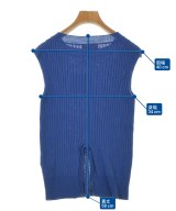 unfil（アンフィル）ベスト/ノースリーブ 青 サイズ:1(S位) レディース/2200647350348