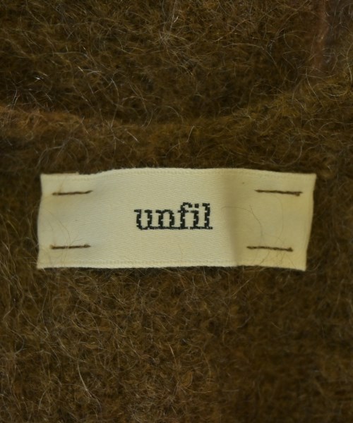 unfil（アンフィル）カーディガン 茶 サイズ:1(M位) レディース/2200648858027