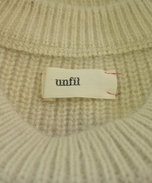 unfil（アンフィル）ニット・セーター ベージュ サイズ:4(XL位) レディース/2200640490713