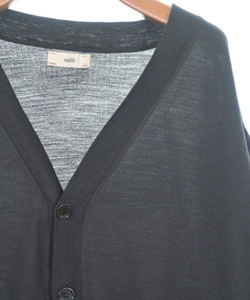 unfil（アンフィル）カーディガン 黒 サイズ:1(S位) レディース/2200663811083