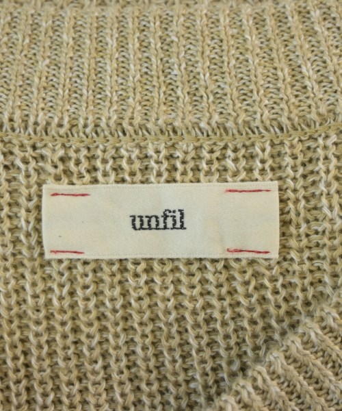 unfil（アンフィル）ベスト/ノースリーブ ベージュ サイズ:1(S位) レディース/2200719616020