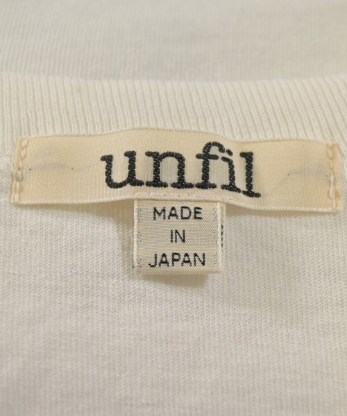 unfil（アンフィル）カーディガン 白 サイズ:1(S位) レディース/2200723483274