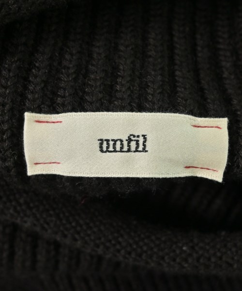 unfil（アンフィル）ベスト/ノースリーブ 茶 サイズ:1(S位) レディース/2200682670036
