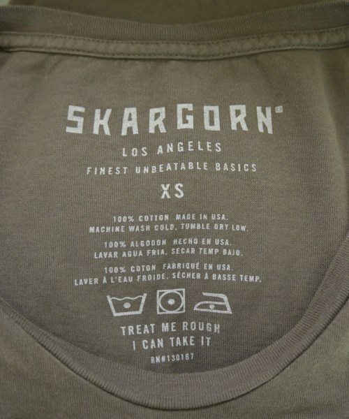 SKAR GORN（スカル　ゴーン）Tシャツ・カットソー カーキ サイズ:XS レディース/2200715500040