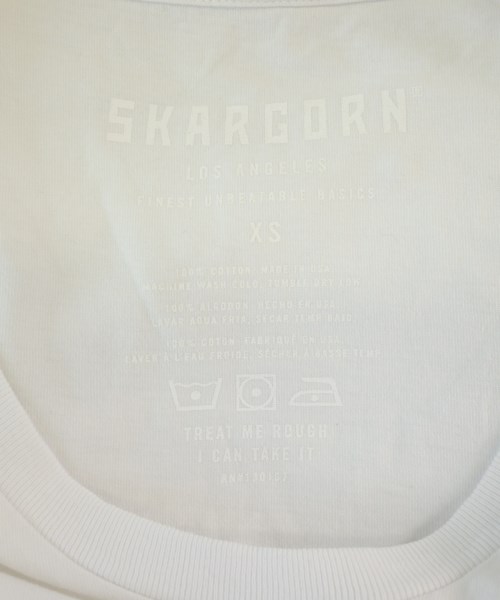 SKAR GORN（スカル　ゴーン）Tシャツ・カットソー 白 サイズ:XS レディース/2200704848030
