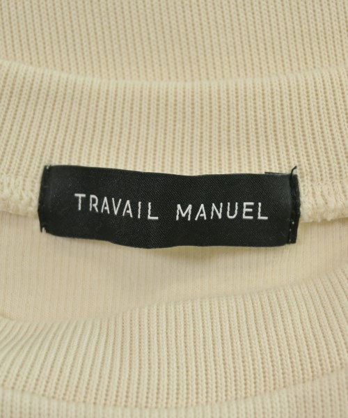 TRAVAIL MANUEL（トラヴァイユ　マニュアル）Tシャツ・カットソー ベージュ サイズ:F レディース/2200616598078