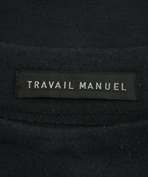 TRAVAIL MANUEL（トラヴァイユ　マニュアル）Tシャツ・カットソー 黒 サイズ:F レディース/2200616598085