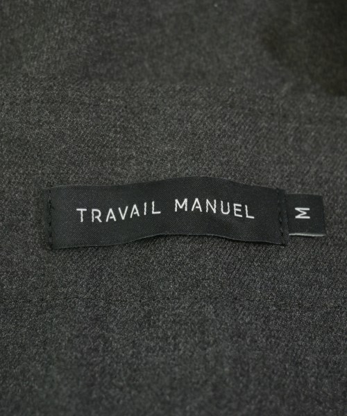 TRAVAIL MANUEL（トラヴァイユ　マニュアル）オールインワン/サロペット グレー サイズ:M レディース/2200715373255