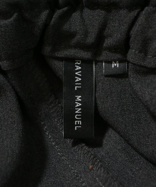 TRAVAIL MANUEL（トラヴァイユ　マニュアル）スラックス グレー サイズ:M レディース/2200651443036