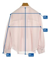 TONAL（トーナル）カジュアルシャツ ピンク サイズ:38(M位) レディース/2200623256114