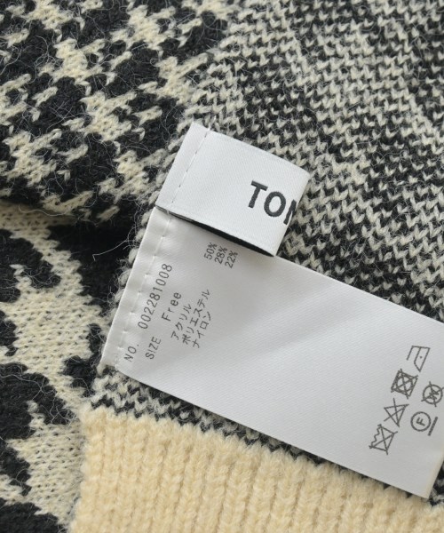 TONAL（トーナル）マフラー 白 サイズ:- レディース/2200623256121