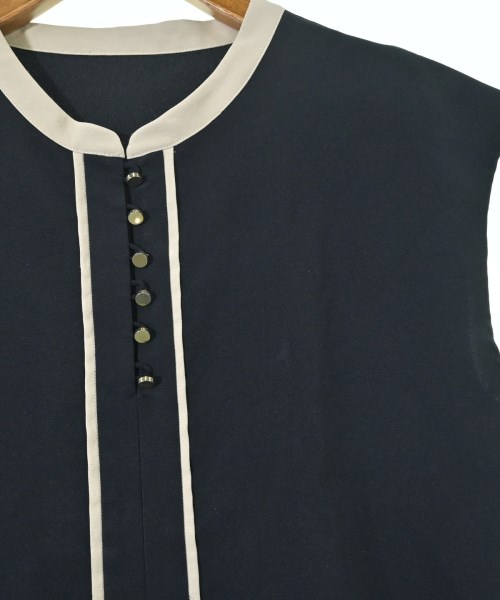 TONAL（トーナル）ブラウス 紺 サイズ:38(M位) レディース/2200624398028