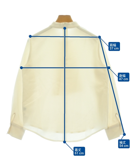 TONAL（トーナル）ブラウス 白 サイズ:38(M位) レディース/2200635947031