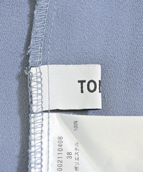 TONAL（トーナル）ブラウス 青 サイズ:38(M位) レディース/2200635947062