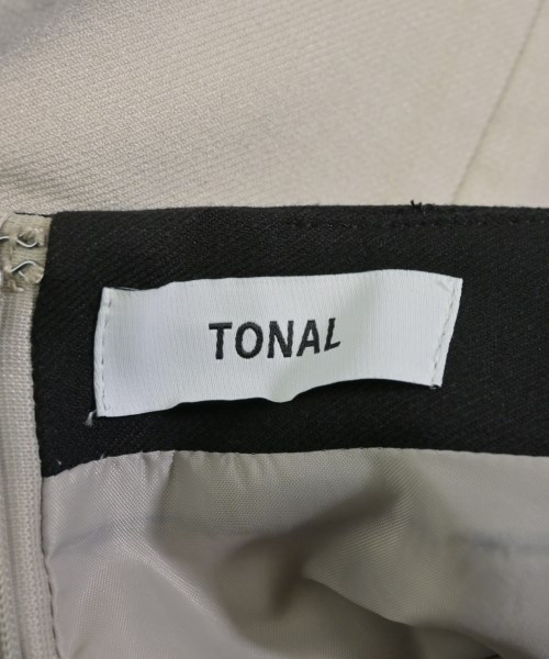 TONAL（トーナル）ワンピース グレー サイズ:38(M位) レディース/2200625750030