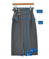 TONAL（トーナル）ロング・マキシ丈スカート グレー サイズ:38(M位) レディース/2200625750078