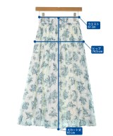 TONAL（トーナル）ロング・マキシ丈スカート 白 サイズ:38(M位) レディース/2200625750092