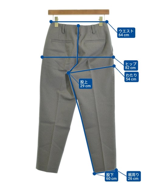 TONAL（トーナル）スラックス ベージュ サイズ:36(S位) レディース/2200629075054