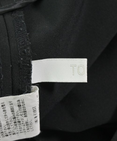 TONAL（トーナル）スラックス 黒 サイズ:36(S位) レディース/2200629075153