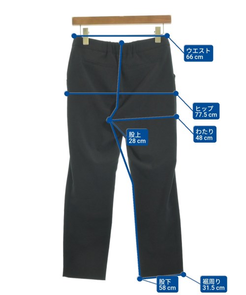 TONAL（トーナル）スラックス 黒 サイズ:36(S位) レディース/2200629075153