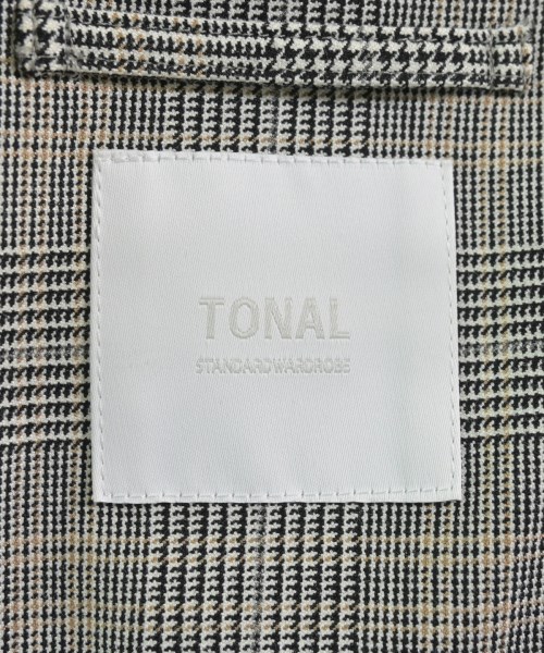 TONAL（トーナル）チェスターコート 黒 サイズ:38(M位) レディース/2200629075238