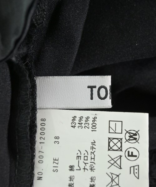 TONAL（トーナル）ロング・マキシ丈スカート 黒 サイズ:38(M位) レディース/2200629075405