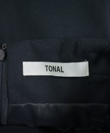 TONAL（トーナル）ひざ丈スカート 紺 サイズ:38(M位) レディース/2200637847087